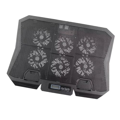 Base para Laptop con Ventilador Silencioso y Led Azul 15.6 pulg miniatura 1