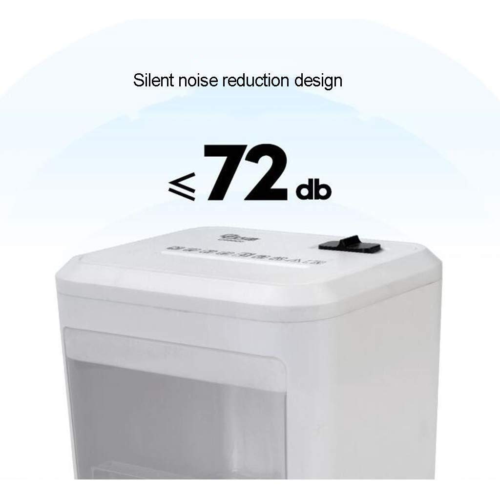 Tira Cortada trituradora de Papel, destruye CD, Tarjetas de crédito, Clips de Papel for Oficina con Chippers Trituradora, 3.5L Pequeño Trituradora, Oficina del Consumidor