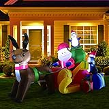 GOOSH 6 Foot Christmas Santa Clause