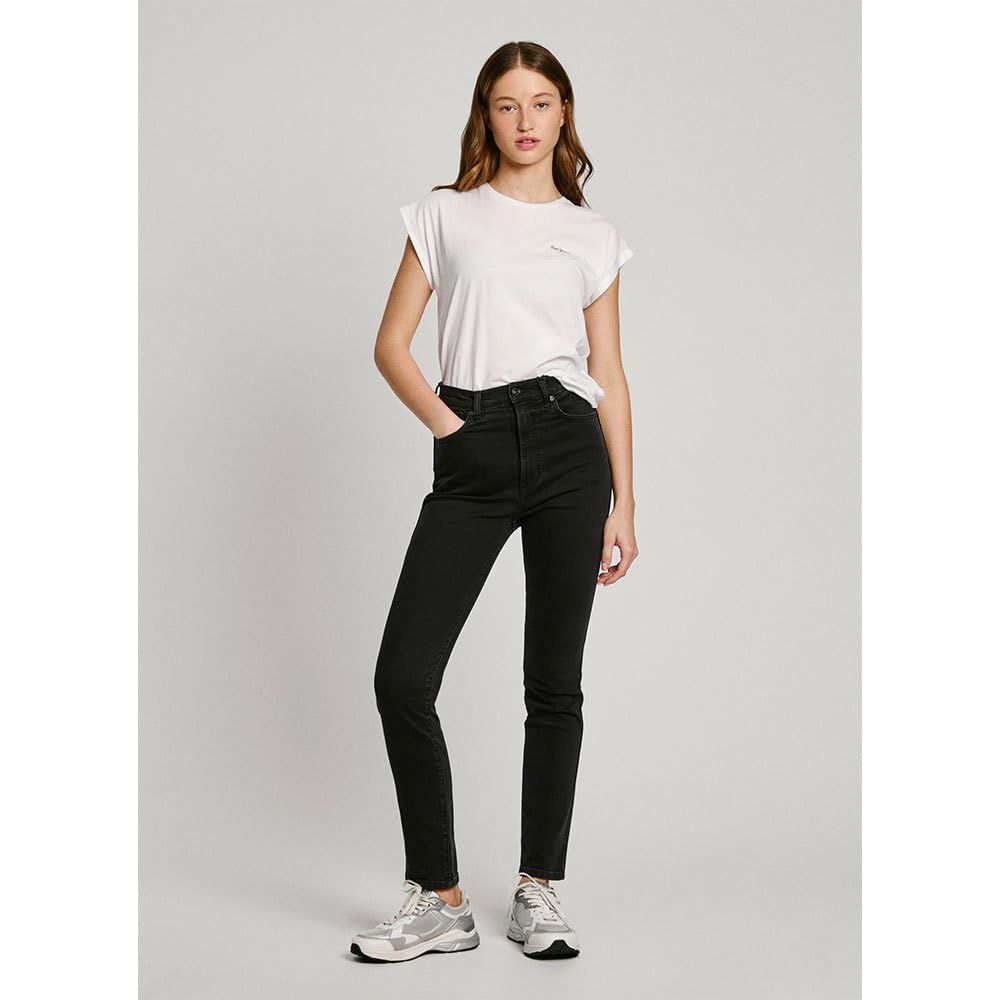 Pepe Jeans Dżinsy Slim Uhw Pl204590 Dżins Kobiety