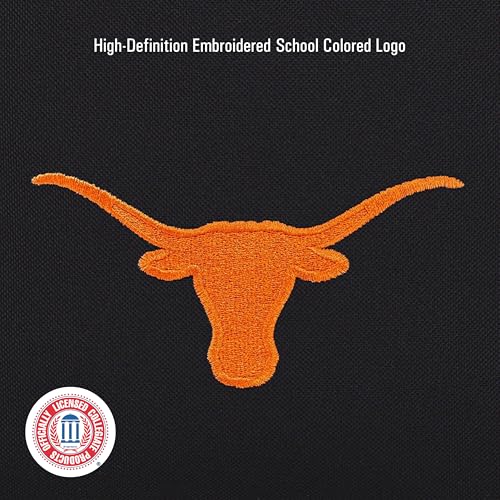 Image of JanSport NCAA Officially Licensed Backpack, Texas Longhorns, Superbreak Plus with Padded 15'' Laptop Sleeve, Spacious Computer Bag for Men & Women, Durable Daypack with Bottle Pocket, Black