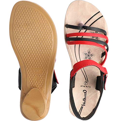 Image of Walkaroo Women's Beige Sandal(