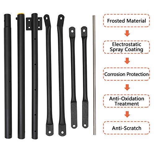 Pexmor Kids Basketball Hoop 5-7 Ft Portable Basketball Goal System Basketball Equipment Height Adjustable W/Backboard & Wheels Suitable For Indoor Outdoor Use #TOP6