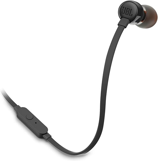 JBL T110 Cuffie In Ear con Microfono, Cavo Piatto Antigroviglio,...