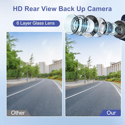 Image of Rear View Backup Camera Compatible with Ford Fusion 2013-2016 Reverse Parking Assist Rear View Camera Replace ES7Z-19G490-A DS7Z-19G490-A