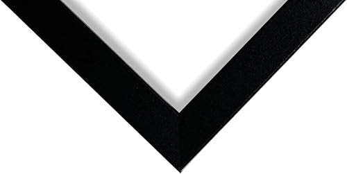 Miniatura 3 de US Art - Marco para póster (madera maciza de carbón grueso)