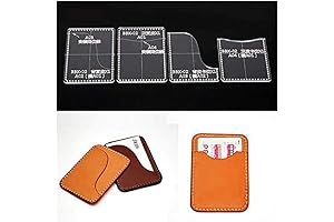 Card Holder Acrylic Template Bag Leather Pattern Acrylic Leather Pattern Leather Templates for Card Bag