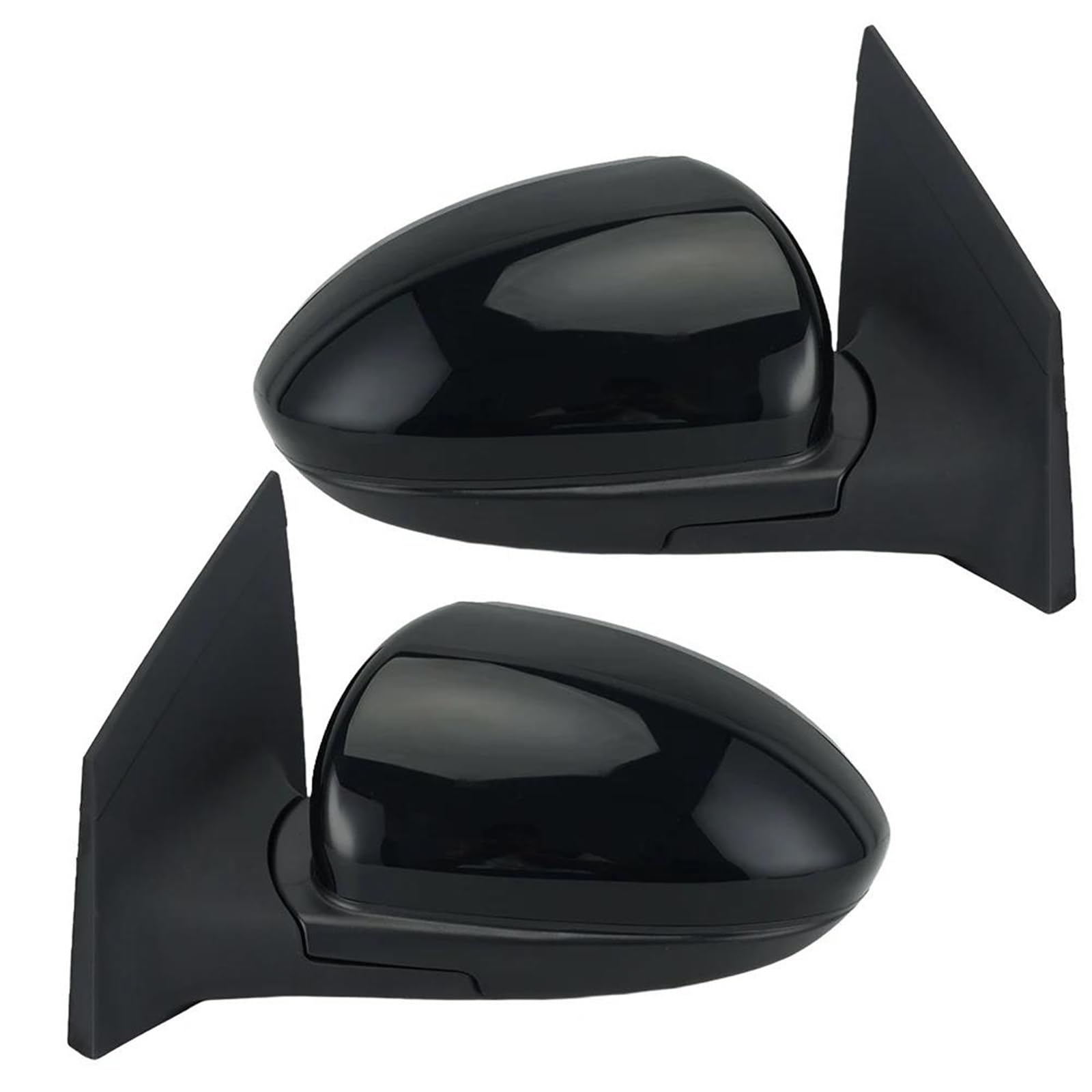Door Wing Mirror Assembly 3 Pins Side Rearview Mirror Assembly Car Accessories For Chevy For Cruze 2009 2010 2011 2012 2013 2014(1pair)