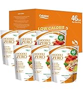 Caloless Konjac Shirataki Noodles 6-Pack Low Calorie Healthy Food (Tom Yum)-Gluten Free, Keto Sna...