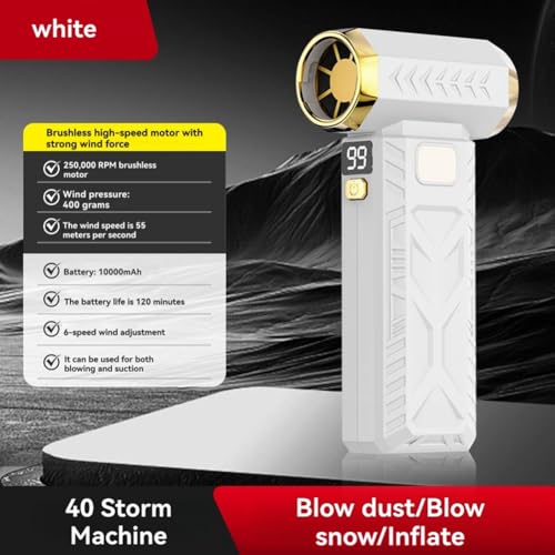 Ventilateur violent sans brosse souffle ultra puissant