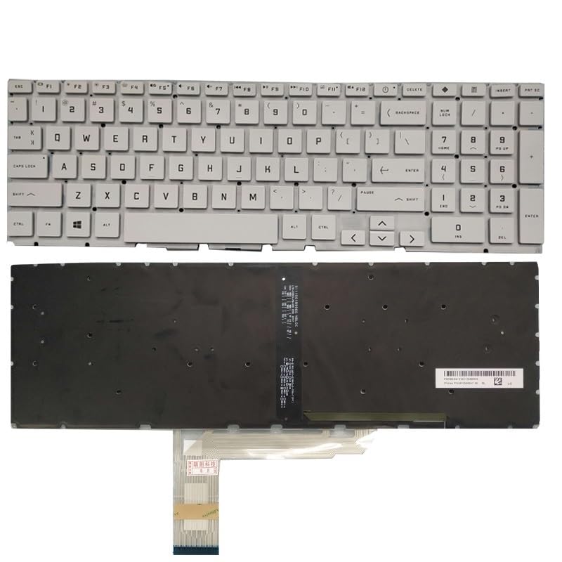 Clavier HP Victus 16-D TPN-Q263 rétroéclairé pour une frappe nocturne