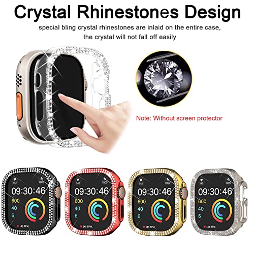 Miimall Compatible with Apple Watch Ultra 2/Ultra 49mm Bling Case - Image 3
