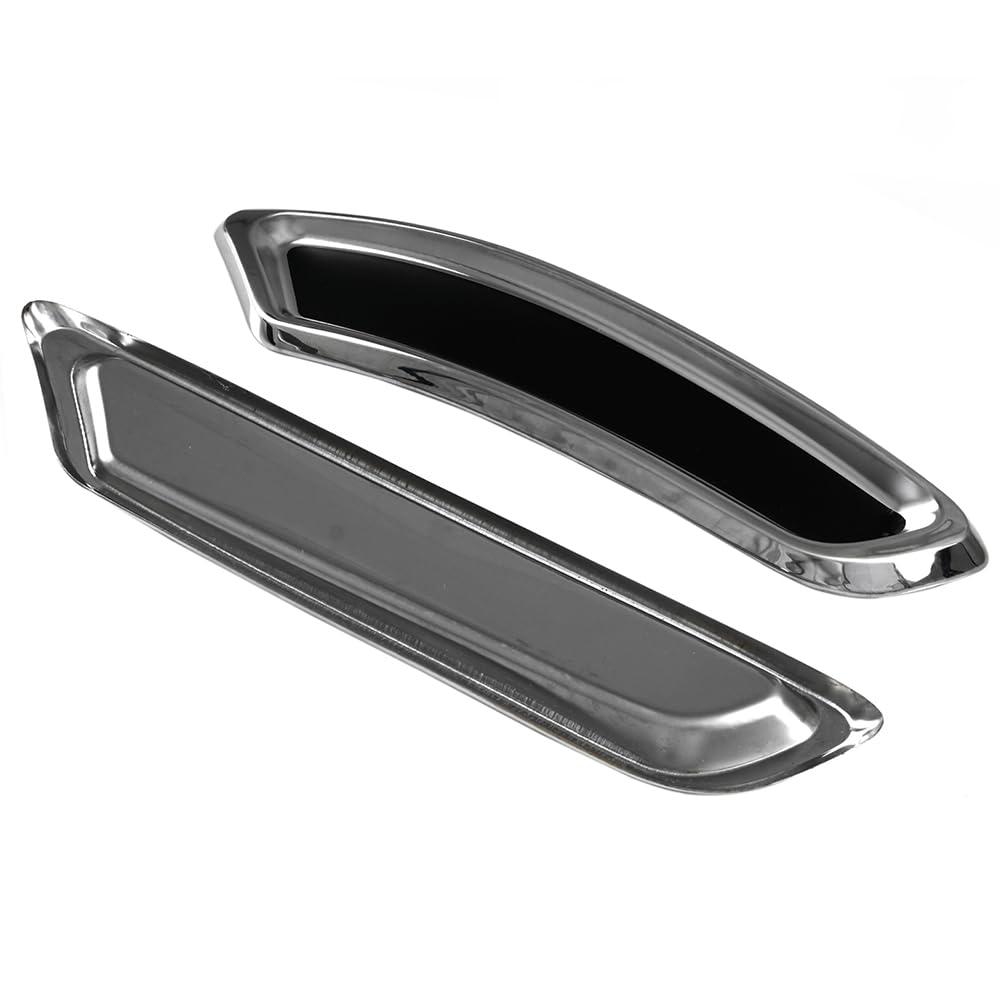 ROBUST 2x Chrom Edelstahl Auspuffrahmen Blenden für Volkswagen Passat B8 2014-2019