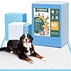 60 Count Extra Large Dog Pee Pads 28″ x 34″, Super Absorbent X-Large Puppy Pads Disposable Dogs Training Pads, Quick Drying Leak-Proof Dog Potty Pads for Doggies Puppies