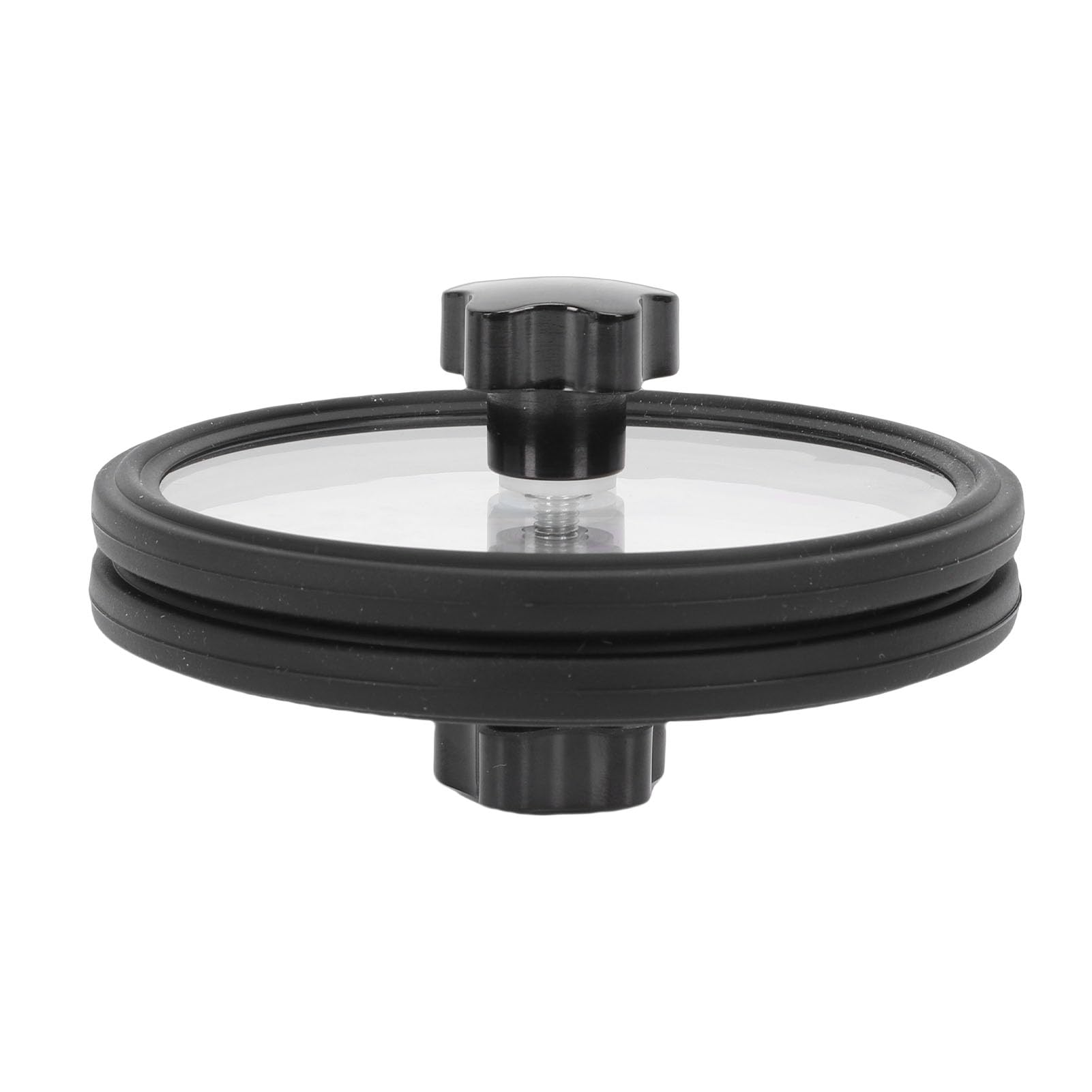 AUNMAS Protector de Limpieza de Discos LP con Sellado de Silicona y Visibilidad Clara para Discos de 7 y 12 Pulgadas