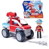 Paw Patrol Patrulla Canina - Pack Quad de Rescate + Figura Articulada de Ryder + Dron y Lanzador - Patrulla Canina Juguetes - Regalo Niño 3 años + - Juguetes Niños 3 años