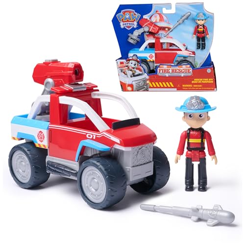 Imagen de Paw Patrol Patrulla Canina Pack Quad de Rescate + Figura Articulada de Ryder + Dron y Lanzador Patrulla Canina Juguetes Regalo Niño 3 años + Juguetes Niños 3 años