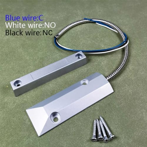 Gebildet Rolling Door Contact Magnetic Reed Switch Alarm with 3 Wires for N.O./N.C. Applications OC-55 - 1