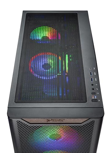 Skytech Gaming Chronos 3 Desktop PC ST-CHRONOS3-2017-B-AM の商品画像 3