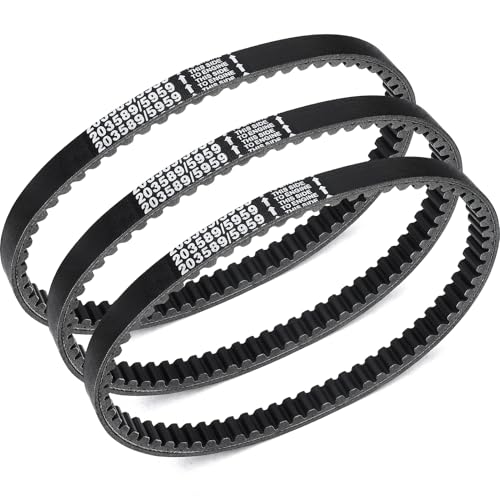 Image of 3 Pcs 30 Series Torque Converter Belt for Coleman KT196 CK196 CT200U BT200X 196cc 212cc Engine Mini Bike Go Kart, 203589 /5959 Go Kart Belt Replacement for Manco 5959 Comet 203589A Murray 12-8487
