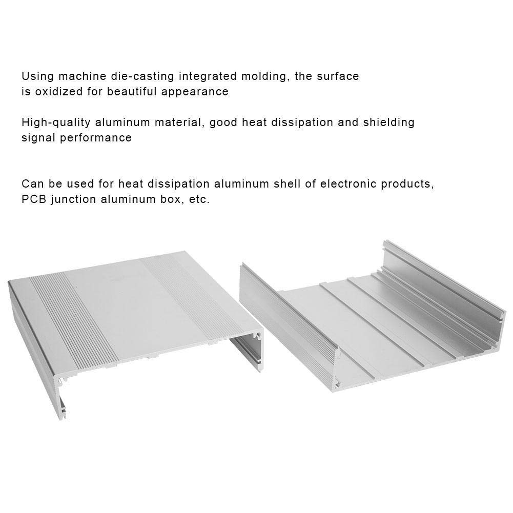 Scatola Elettronica In Alluminio 80x160x220mm - Custodia Per PCB Fai Da Te Con Dissipazione - Foto 14