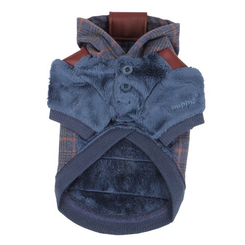 Puppia PAMD-JM027-BL-L Java Dog Coat, L, Blue - Image 2