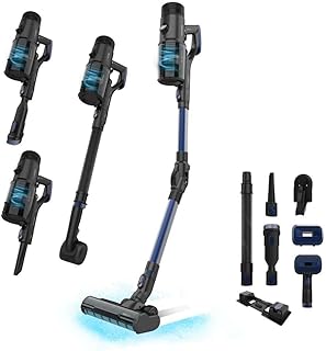 Cecotec Aspirador Escoba sin Cable Conga Rockstar 6500 Century ErgoWet Animal. 4 en 1, 630W, 30kPa y Autonomía 100mins, Cepillo Jalisco con 200AW, Water Tank y Accesorio Animales