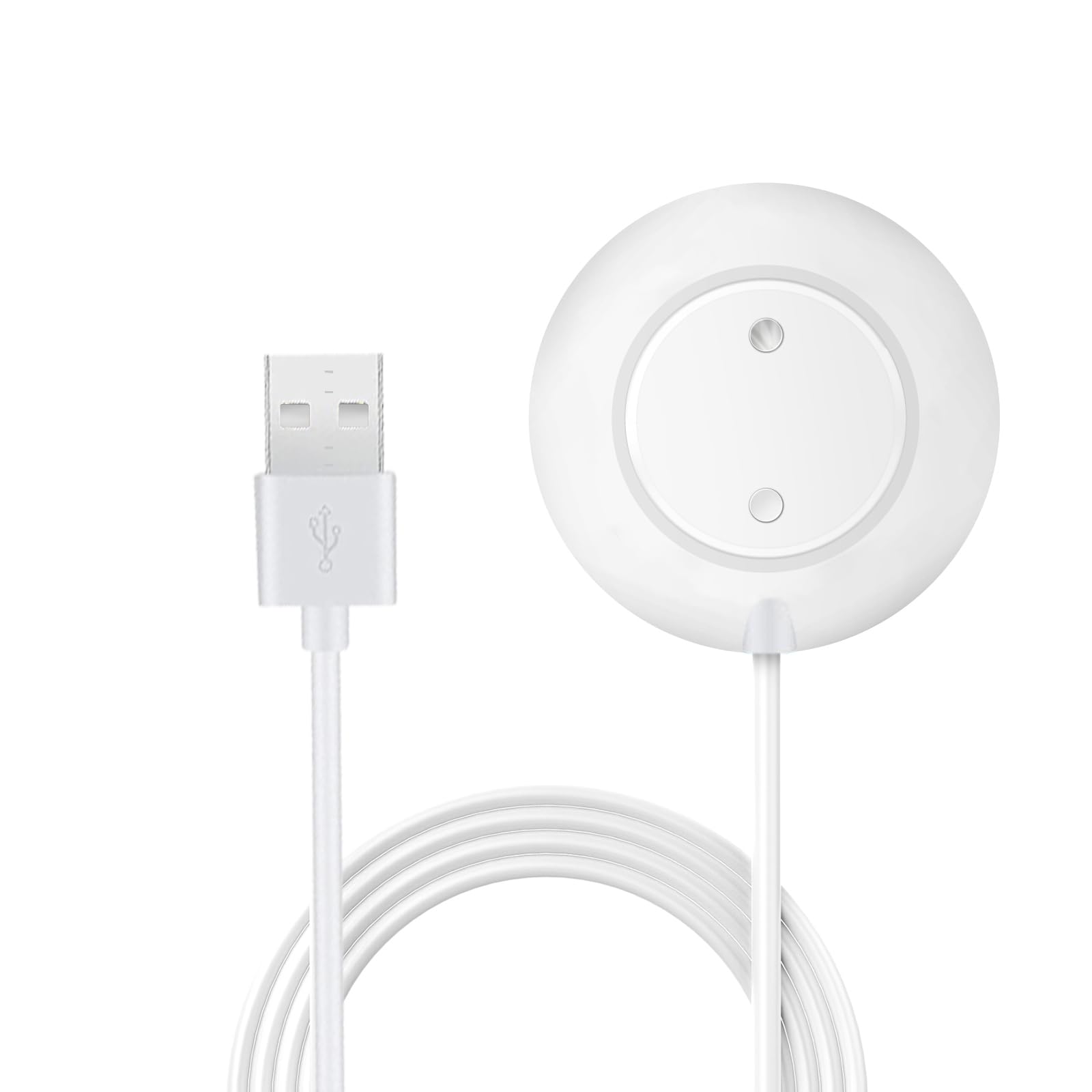 Charger Dock Compatible for Rose Portable Magnetic Replacement Charging Stand Adapter with USB Charging Cable Cord for Rose,White