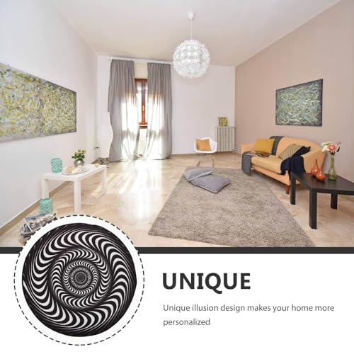 Tapis de sol antidérapant en polyester Mikikit moquette salon 3D