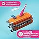 FOREO ISSA mini 3 Wild Strawberry, Elektrische 4-in-1-Schallzahnbürste, medizinisches Silikon und PBT-Polymerborsten, austauschbarer Bürstenkopf, 265 Anwendungen/USB-Ladung, 2 Jahre Garantie