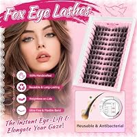 Fox Lash Cluster Manga Wimpern 01 style Wimpern Extensions – Ansicht 3