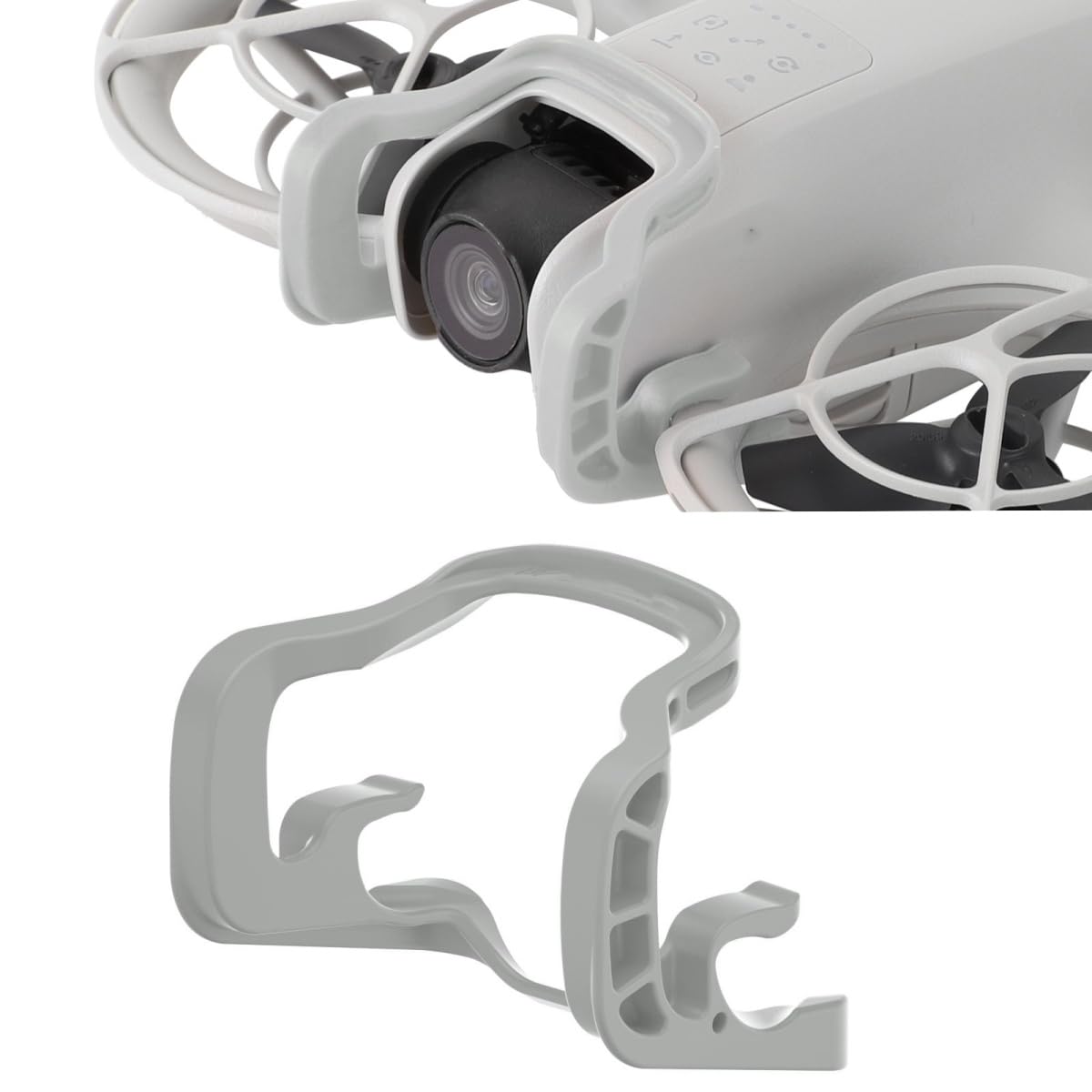 Palumma Quick Release Head Bumper for DJI NEO Gimbal Guard Protector Bumper Bar for DJI NEO Drone Accessories (Gray)