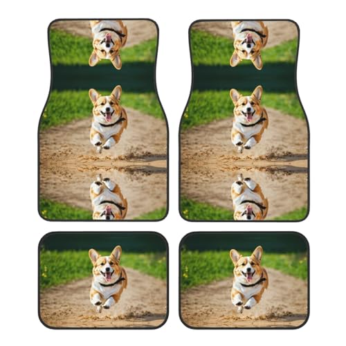 Tapis de voiture Corgi ajustement universel pour camionnette, SUV et berline