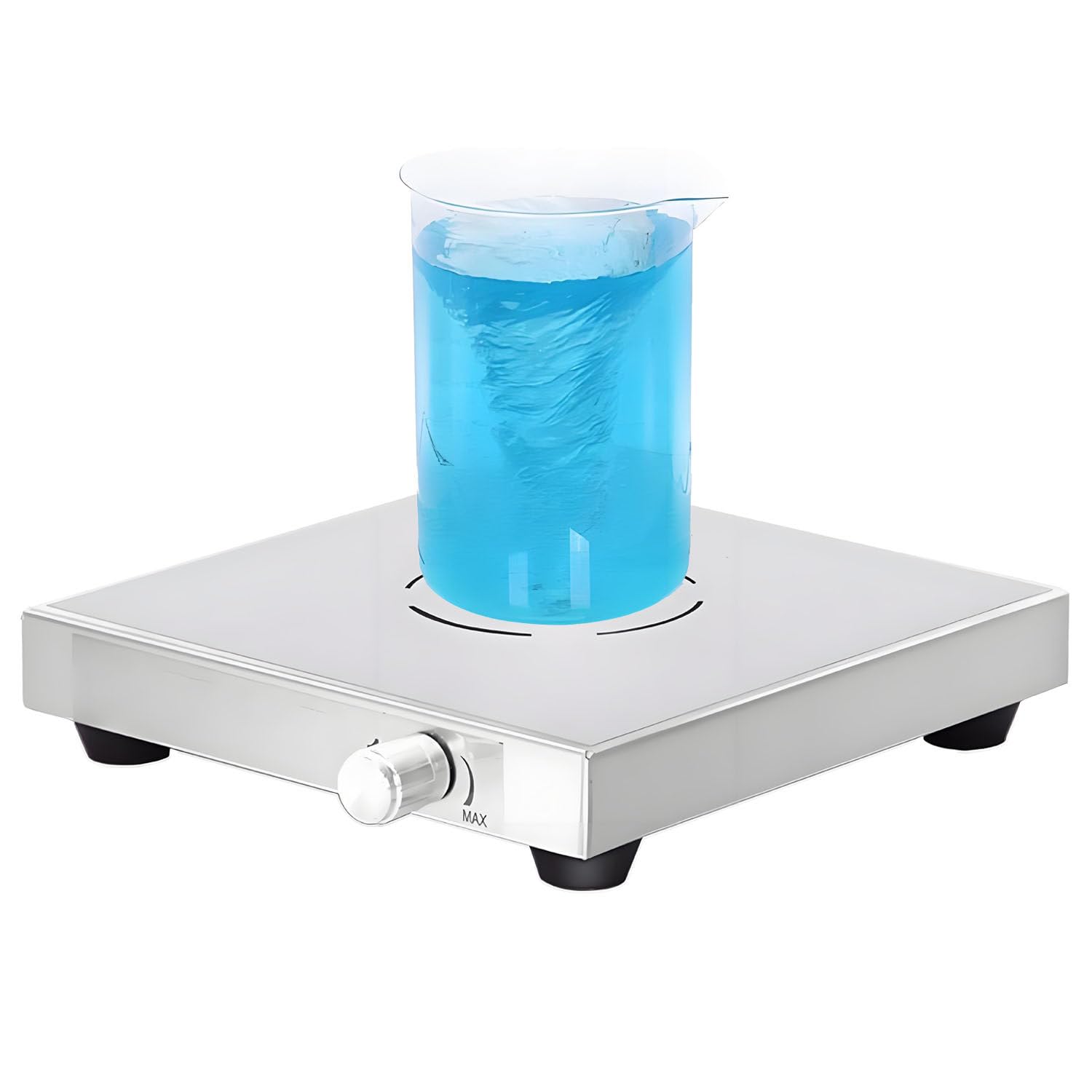 Mocne mieszadło magnetyczne laboratoryjne, prędkość obrotowa 200-2000 obr./min, wielostanowiskowe mieszadło magnetyczne 1/2/4/6, do użytku domowego/laboratoryjnego LC-UMS-1