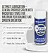 6x Lock-Ease General Purpose Lubricant Spray 3 oz Bundle with Microfiber Cloth – Garage Door Lubricant Spray – Graphite Film Helps Reduce Friction and Protect Locks and Small Parts– Gift Set (7 Items)
