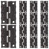 Style vintage : les charnières décoratives pour boîtes à bijoux apportent un charme intemporel, s’harmonisant avec les charnières de meubles rétro et rehaussant l’esthétique des ferrures de meubles vintage dans n’importe quel espace. outil de bricolage, ferrures de meubles vintage