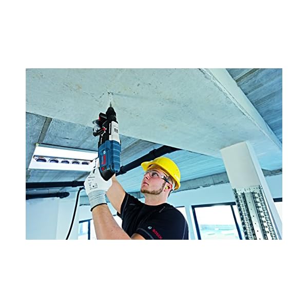 Bosch Professional Bohrhammer GBH 2-28 (880 Watt, 3.2 Joule, SDS plus, Bohr bis 28 mm, KickBack und Vibration Control, inkl. Tiefenanschlag, Maschinentuch, Zusatzhandgriff, Hammer Bohr, im L-BOXX) – Bild 3