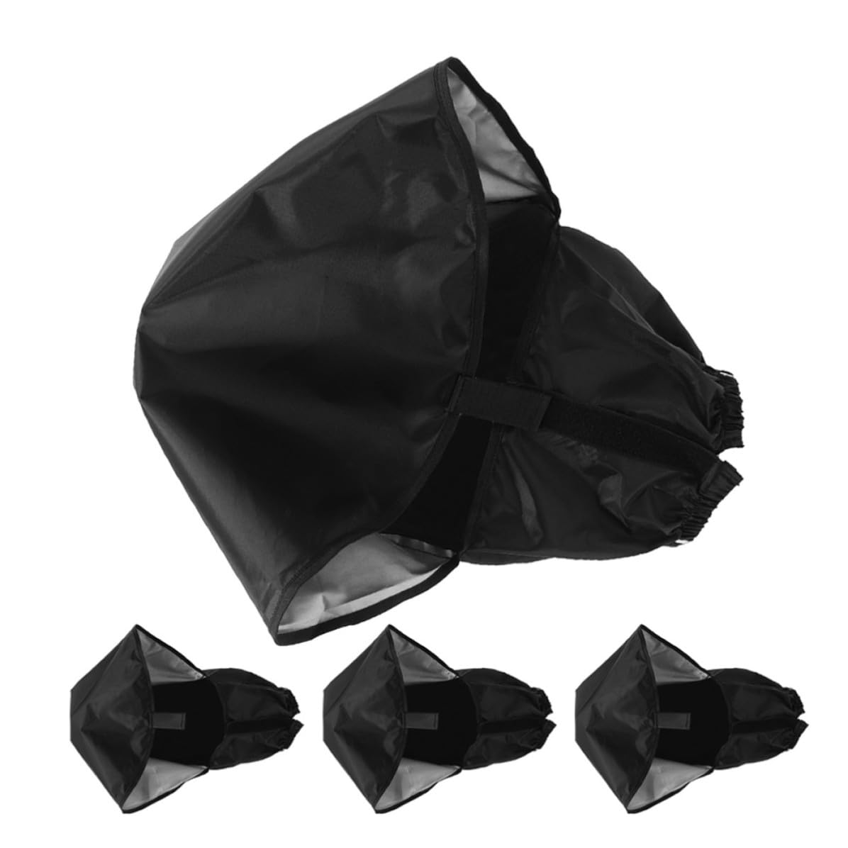 HEMOTON 4stücke Teiliges Golfbag Regenschutz aus Wasserdichtem Oxford Leichter Wetterfester Schutzhülle für Golftaschen und Schläger Staub Regenabweisend Praktisch für Outdoor Golfer