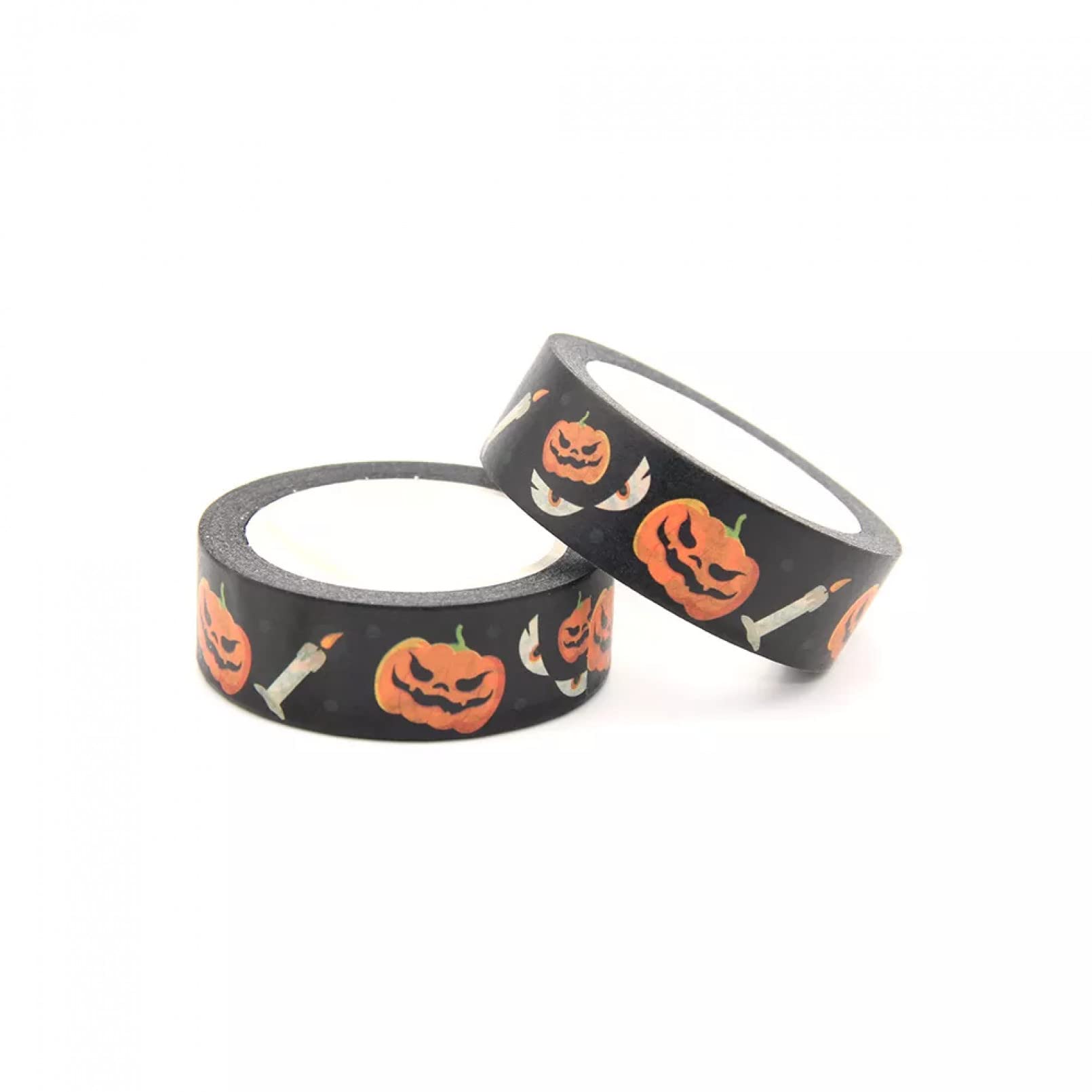 Washi Tap Hallown Fantôm T Chauv Souris 5m X 15mm 2 Pieces 3700443529539