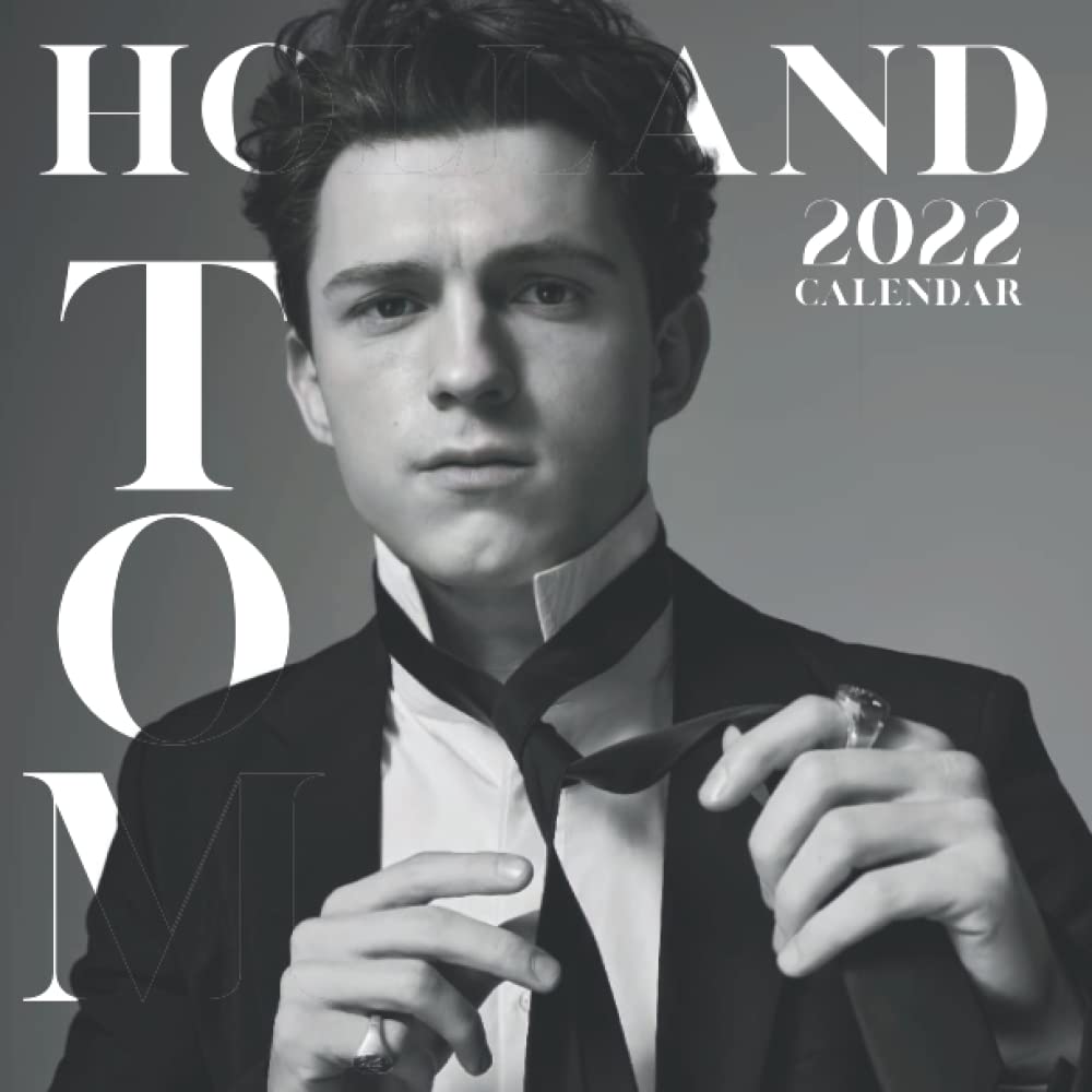 TOM HOLLAND CALENDAR 2022: Official 2022 Calendar with Notes Section, Monthly Square Calendar from January to December 2022 with 14 Exclusive Tom Holland Photos