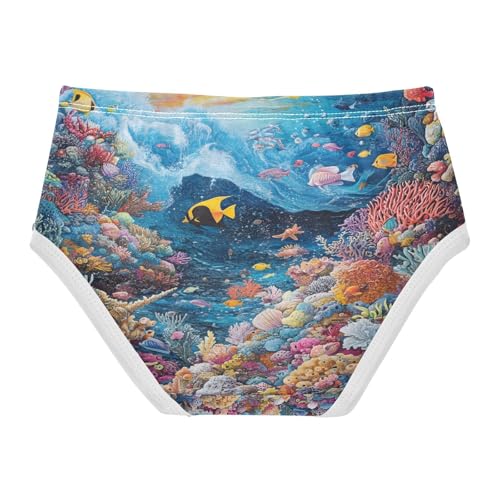 Undersea Fish Toddler Girls's Underwear 2T 202b86992