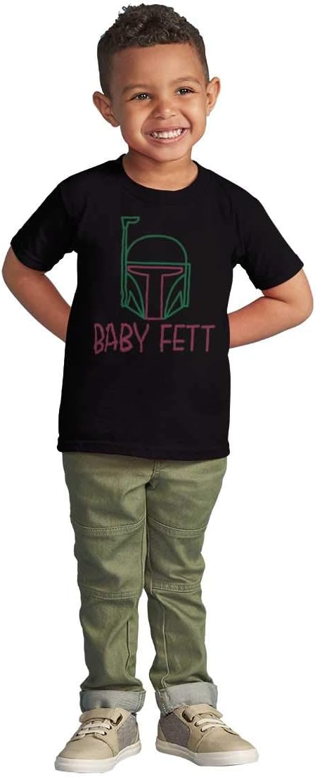 Galactic Bounty Hunter Babies Cute Toddler Boy Girl T Shirt