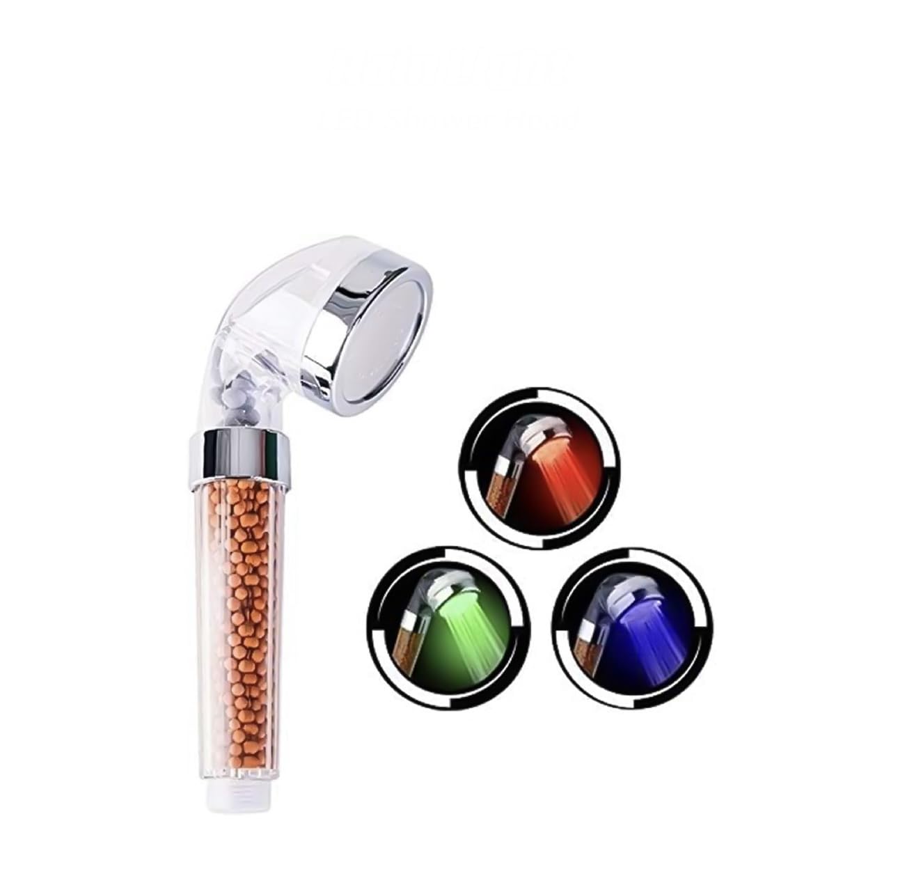 RainLight LED Shower Head: Experience a Spa-Like Shower with Vibrant Colours, Adjustable Settings
