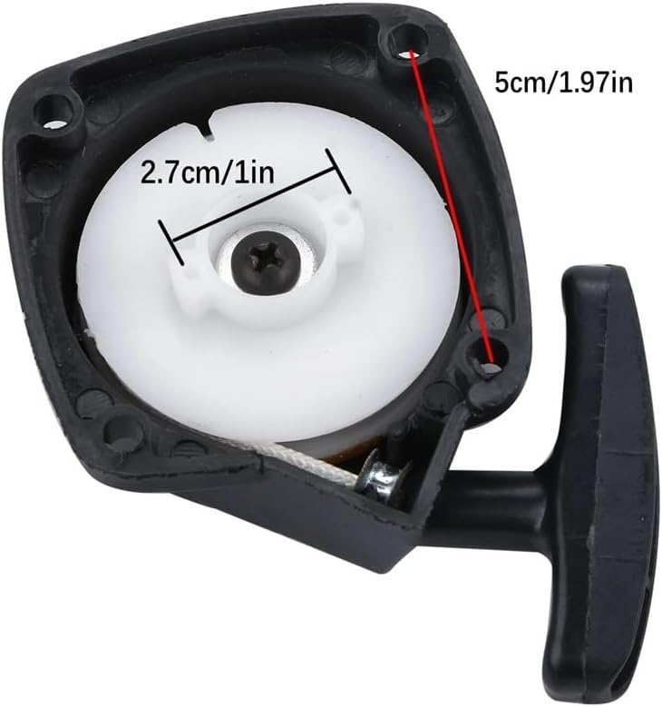 Pull Start Starter Assy Fit for Brush Cutter Lawn Mowers Hand Pull Starter Direct Replacement Part