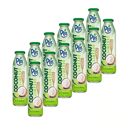 PLIS Coconut Limeade w/ Coconut Pulp, No Added Sugars, 10.1