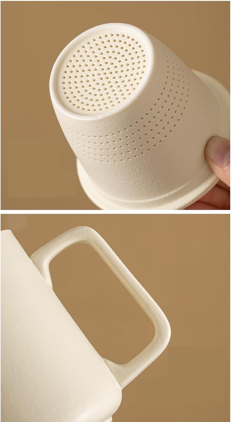 GSOUL Kungfu Tea cup Quick Cup A Pot A Single Person Special One Drinking Tea Water Separation Portable Travel Set Small Tea Cups