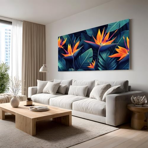 Impression sur toile plantes tropical feuilles de palmier