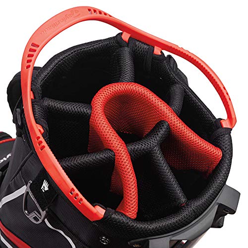 Amazon | TaylorMade スタンド8.0バッグ ブラック色/ホワイト色/レッド