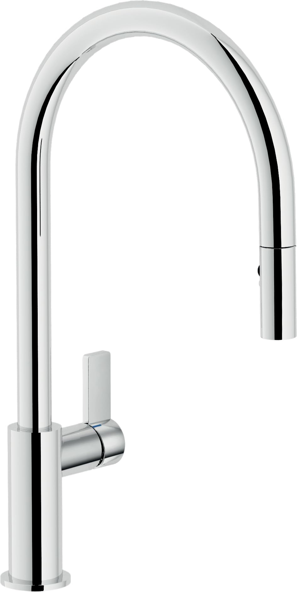 Nobili rubinetterie FL96137CR Miscelatore Lavello Doccia Estraibile, Cromo