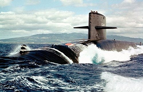 Amazon.com: USS Franklin (SSBN-640) Nuclear Submarine 1/350